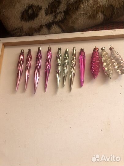 Елочные игрушки СССР