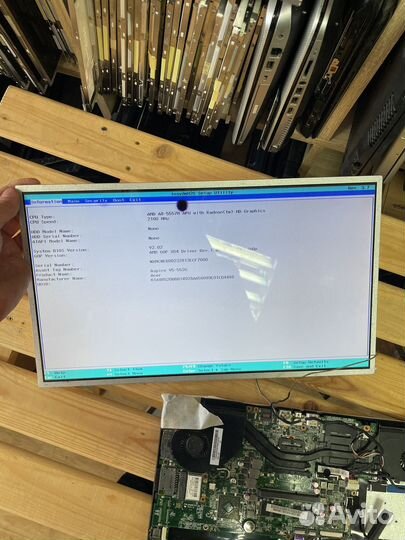 Матрица с дефетом 17.3 30 pin