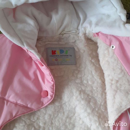 Зимний конверт для девочки