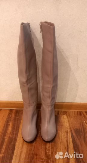 Сапоги женские демисезонные натуральная кожа разме