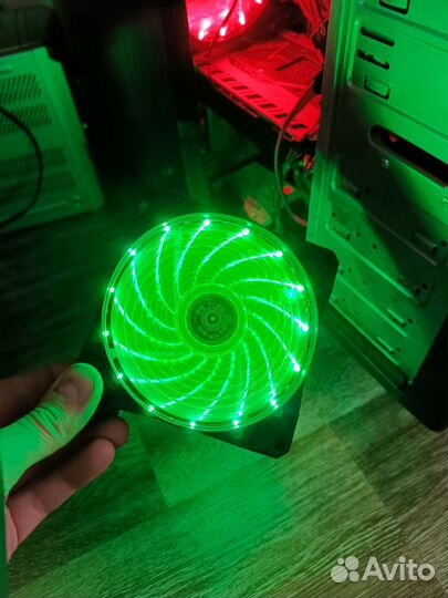 Кулер для пк вентилятор с подсветкой 120мм
