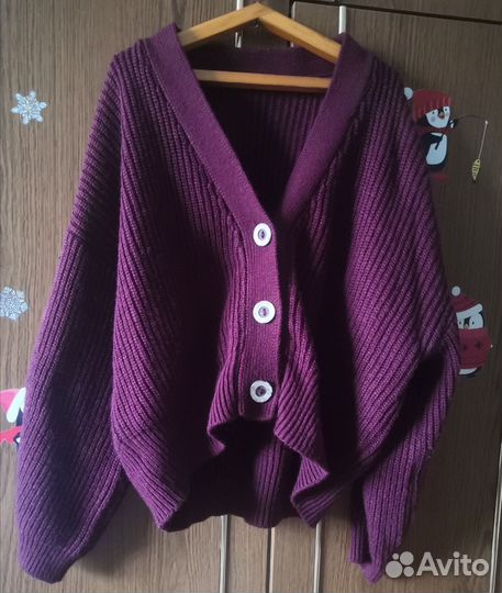 Кардиган шерстяной
