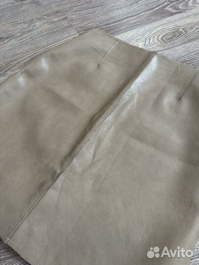 Кожаная юбка