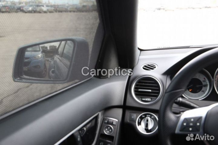 Каркасные шторки на передние двери Chevrolet Niva