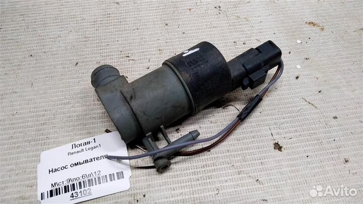 Насос омывателя Renault Logan 1