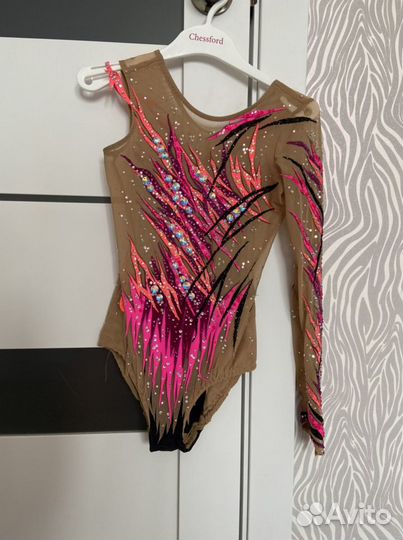 Купальник для художественной гимнастики рост 135 с