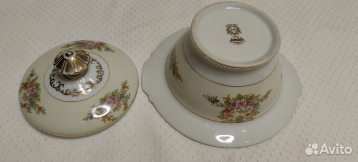 Сахарница Noritake.Фарфор Япония Japan, 1918 г