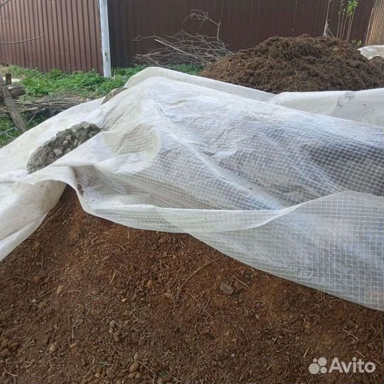 Конский перегной в мешках