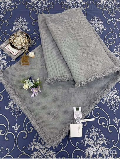 Покрывало вязаное