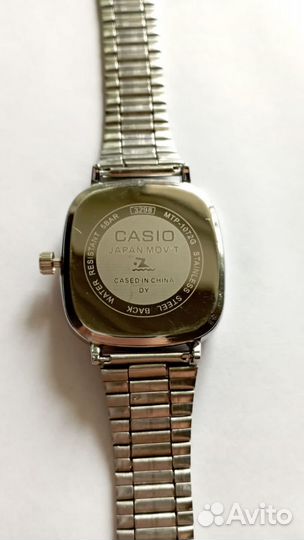 Часы casio quartz vintage white