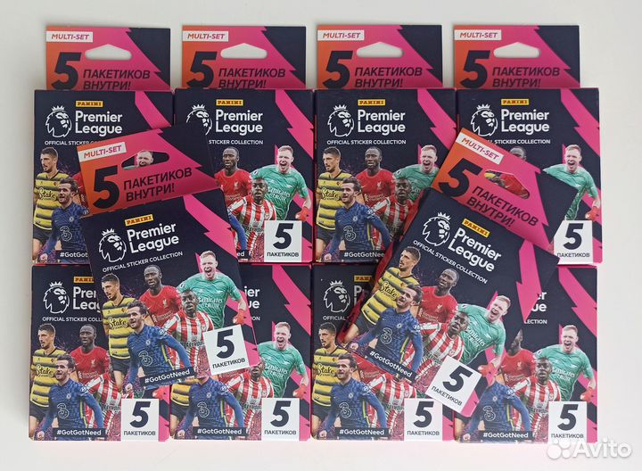 Panini апл 2021-2022 - 10 блистеров