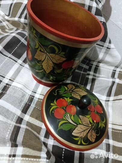 Шкатулка бонбоньерка хохломская роспись