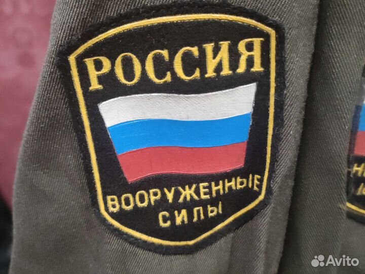 Куртка военная пш на молнии (оливков) 2003 год
