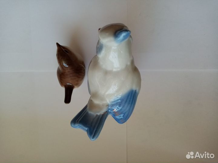 Статуэтки Синица Гжель, Крапивничек лфз СССР