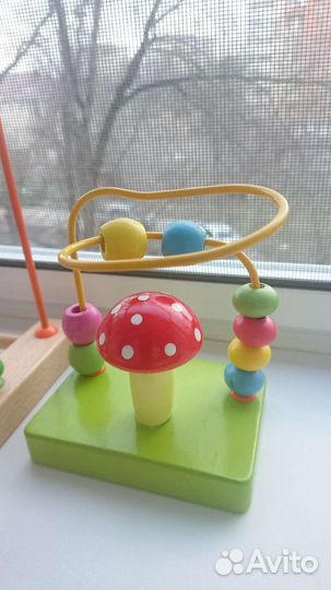 Лабиринт деревянные развивающие игрушки