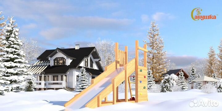 Детская уличная площадка для всей семьи доставка