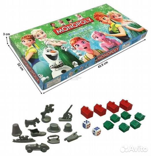 Монополия Frozen fever 2 новая