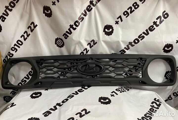 LADA ваз Niva Решетка радиатора барс Плетеная