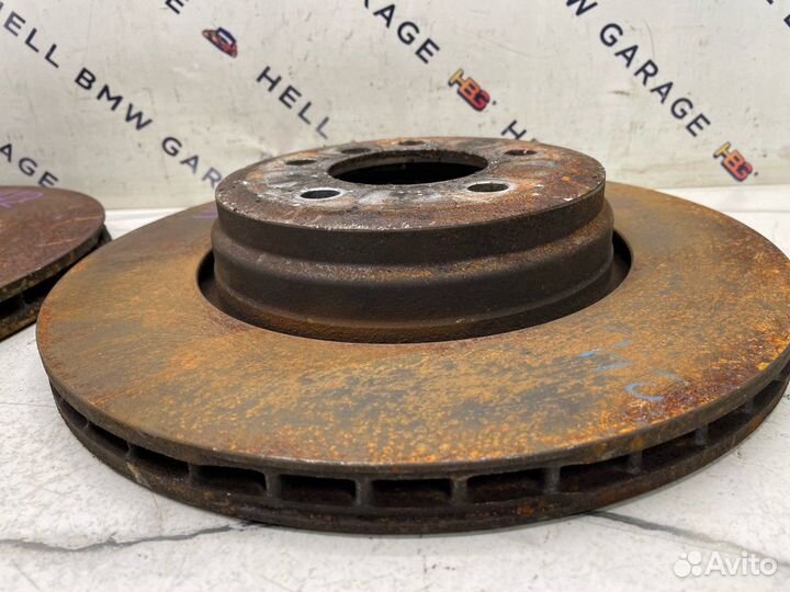 Задние тормозные диски 345х24 Bmw E65 E66