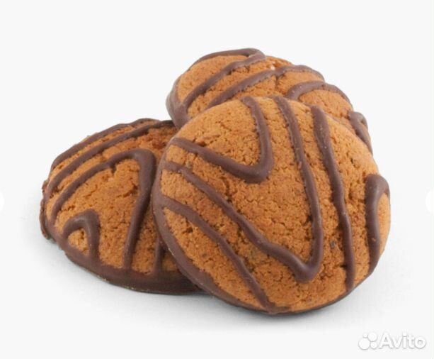 Печенье Полёт Овсяное Мини с Тёмной глазурью 600г