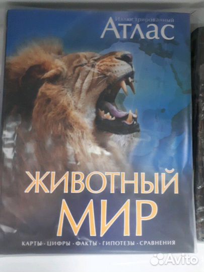 Иллюстрированный атлас животный мир