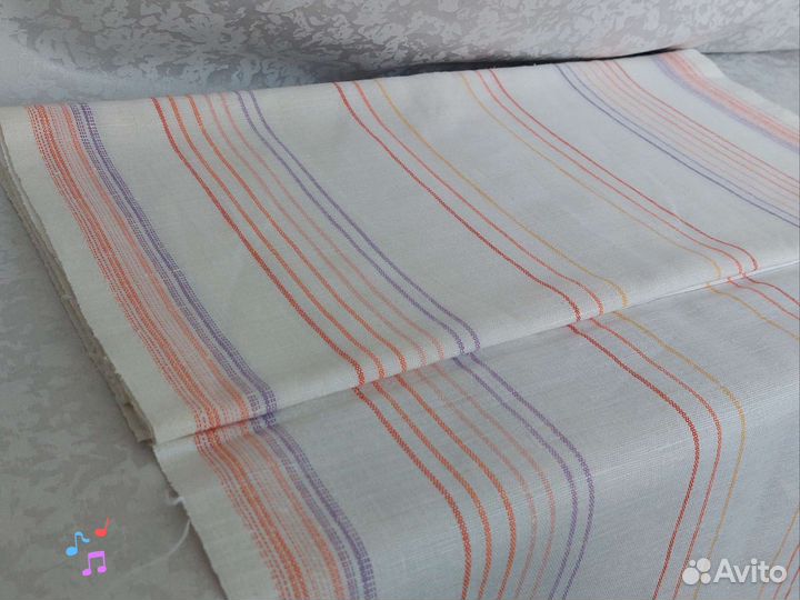 Отрез льна на полотенца СССР