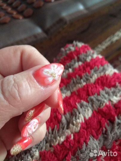 Маникюр наращивание