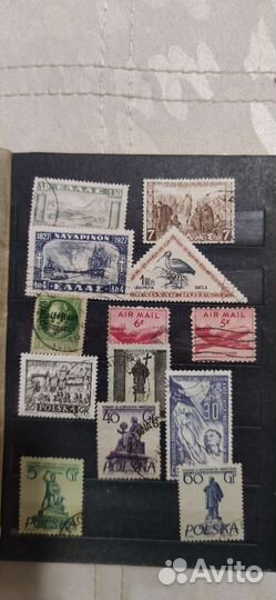 Коллекция почтовых марок 3 альбома