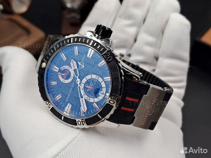 Gold Ulysse Nardin Премиальные Мужские часы кварц