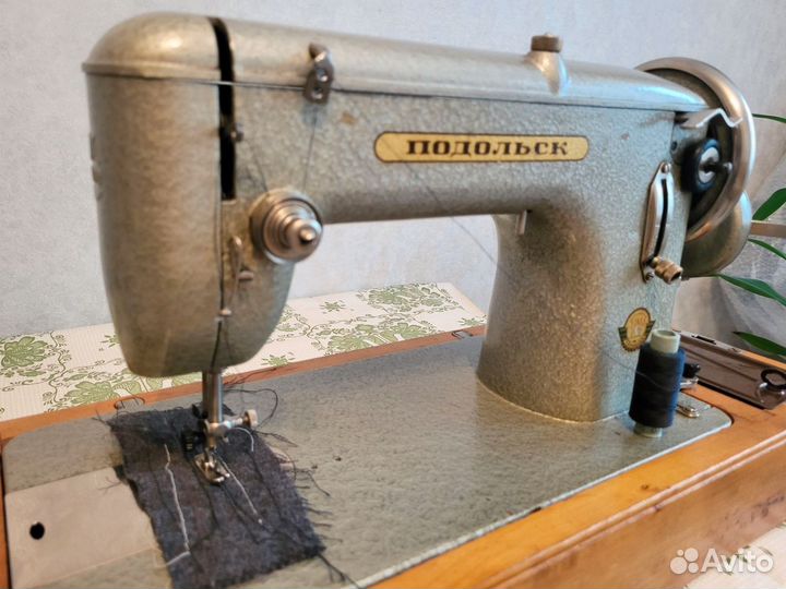 Швейная машина подольск ручная