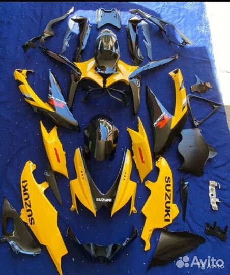 Пластик на Suzuki Gsxr 600,750 -2008-2010