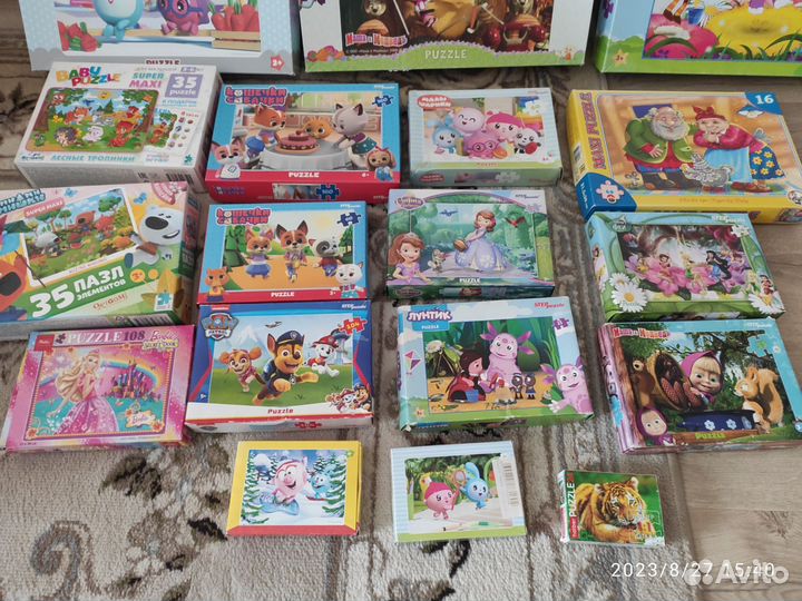 Пазлы для малышей