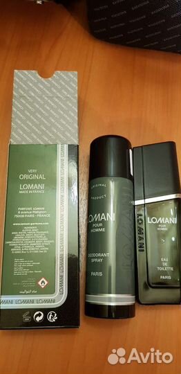 Мужской винтажный парфюм