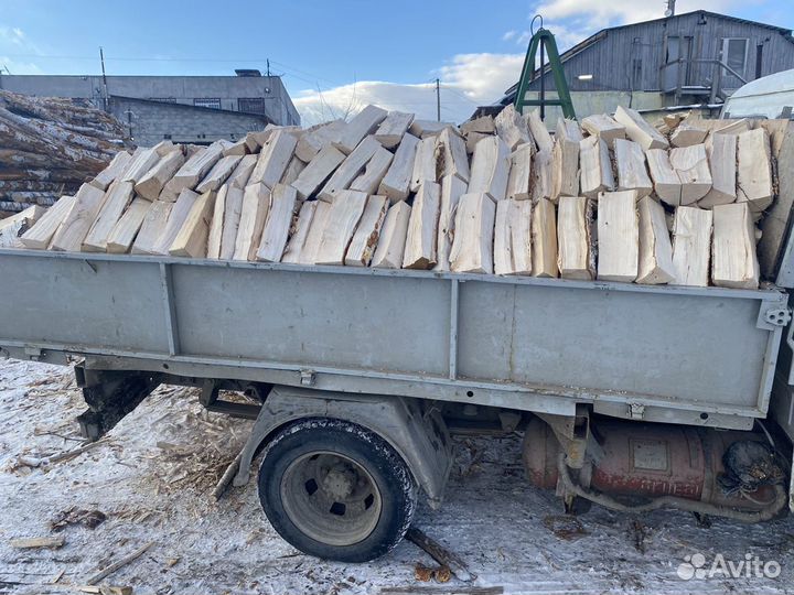 Дрова березовые колотые