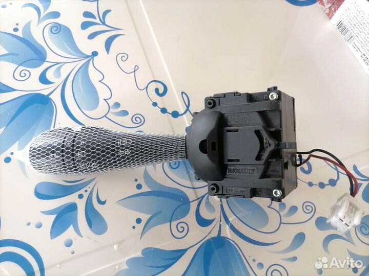 Подрулевой переключатель renault logan 2