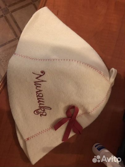 Банная шапка