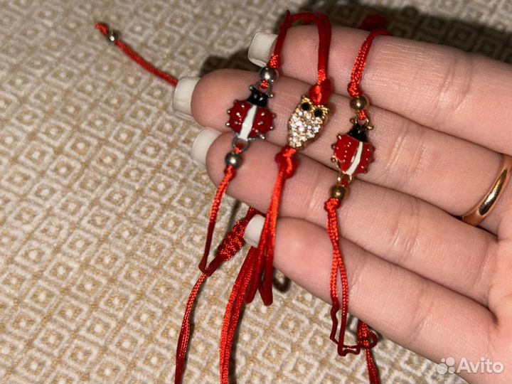 Браслет красная нить