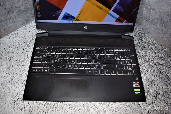 Игровой ноутбук HP на Ryzen 5 4600H/ GTX 1650