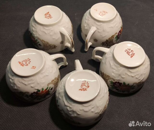 Чайный сервиз Вербилки СССР