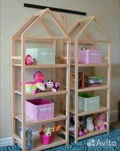 Детский стеллаж для игрушек