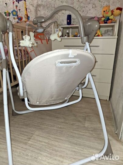 Детские электронные качели geburt