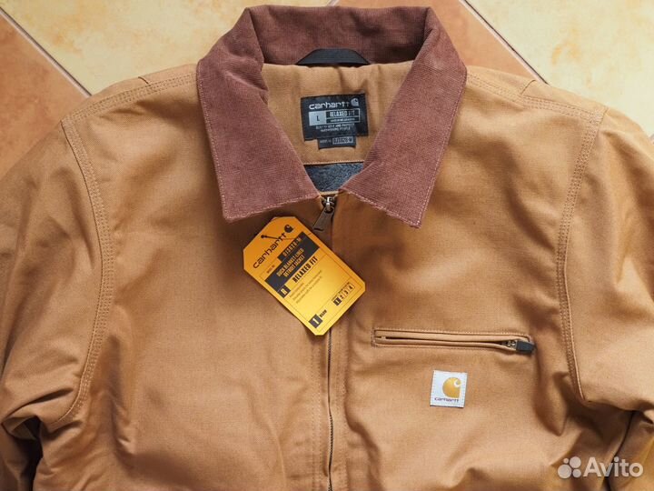 Куртка Carhartt Detroit коричневая р. L