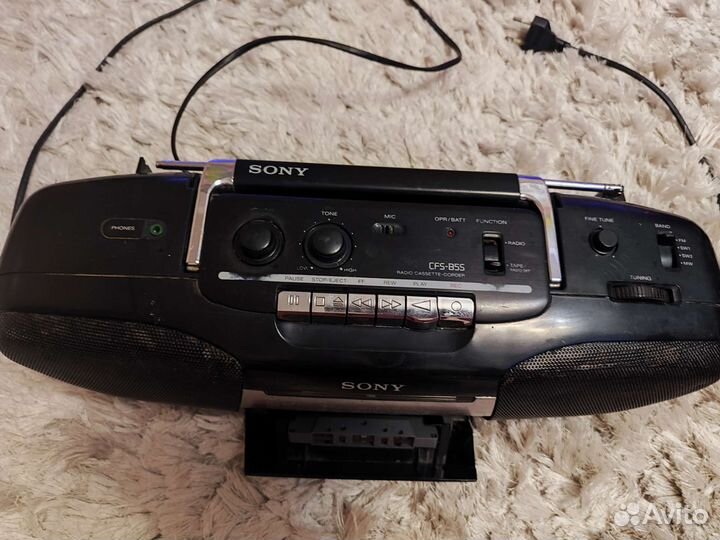 Sony cfs-b5s кассетный аудиомагнитофон