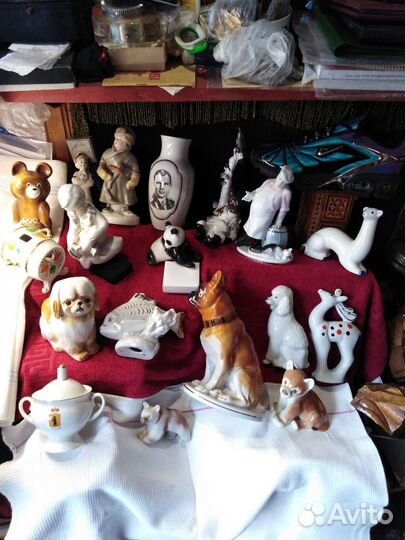 Фарфоровые статуэтки. СССР. дровосек