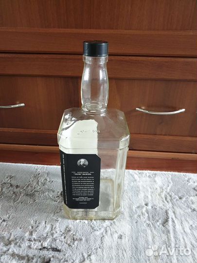 Бутылка из под Jack Daniels пустая