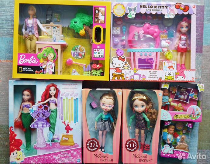 Новые фирменные куклы Лот из 7 шт