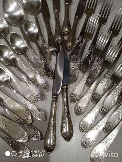 Набор мельхиор СССР 