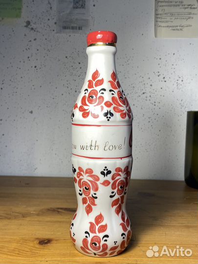 Фарфоровая бутылка Coca-Cola
