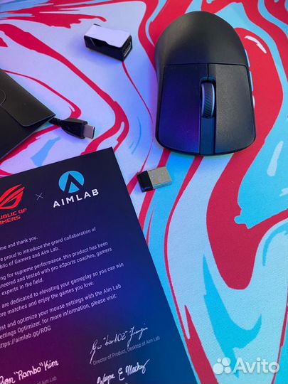Мышь Asus Rog Harpe Ace Aim Lab Edition (New 2023)