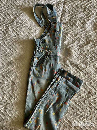 Комбинезон джинсовый женский летний